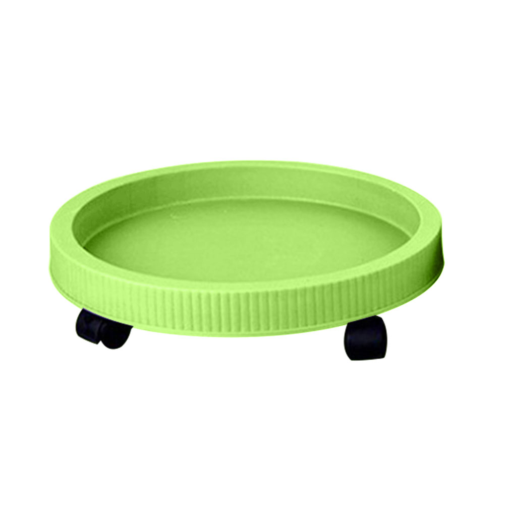 Plastic Pot Stand Plant Caddy Heavy Duty Saucer Black Plastic 33cm Yard, Garden & Outdoor Living